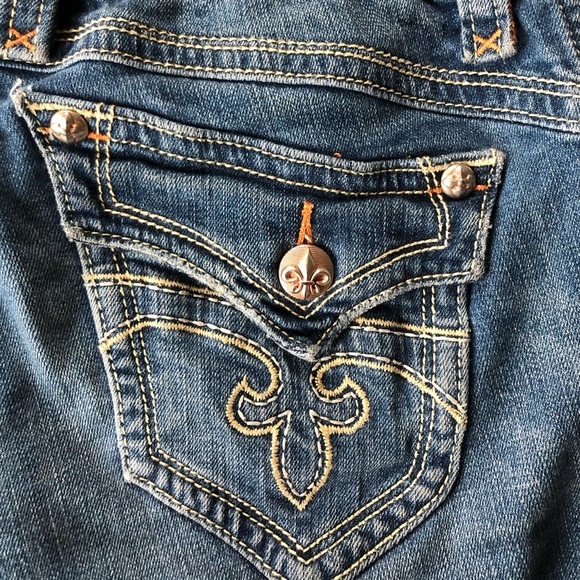 Rock Revival Gwen Bootcut Jeans Sz 29 EUC - Picture 7 of 16